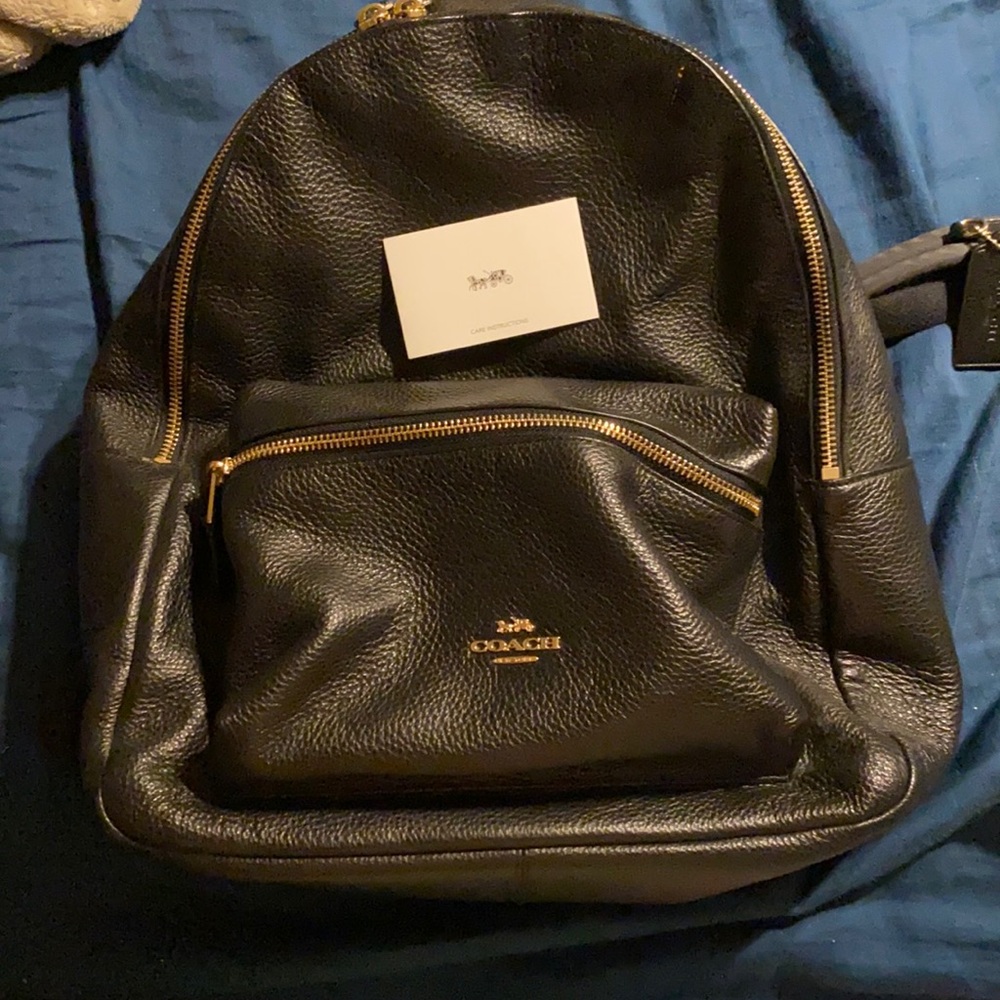 Coach Black backpack